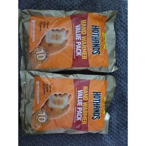 NEW HotHands Hand Warmers 10 Pair Value Pack-2 Packages Exp 07/2026